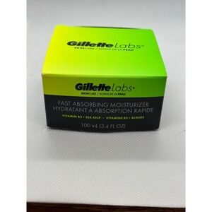 Gillette Labs Fast Absorbing Moisturizer Vitamin B3 + Sea Kelp 3.4 fl oz